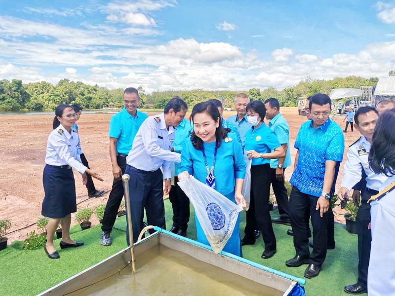 ปล่อยพันธุ์สัตว์น้ำเนื่องในวันเฉลิมพระชนมพรรษา..คลิก