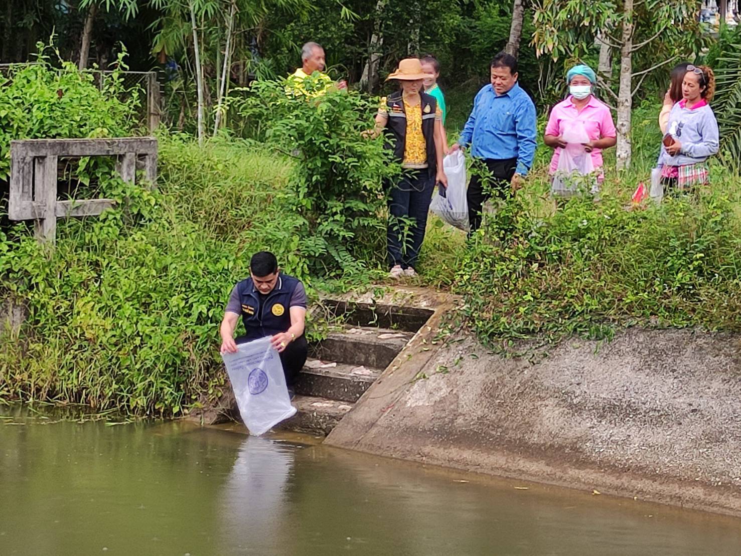 ประมงอำเภอป่าบอน  จัดกิจกรรมปล่อยปลา เพื่อถวายเป็น พระราชกุศล เนื่องในโอกาสวันเฉลิมพระชนมพรรษา  สมเด็จพระนางเจ้าสิริกิต์ พระบรมราชินีนาถ  พระบรมราชชนนีพันปีหลวง 12 สิงหาคม 2566  ณ ฝายบ้านควนเพ็ง หมู่ที่ 6 ตำบลโคกทราย  จำนวน 70,000 ตัว..คลิก