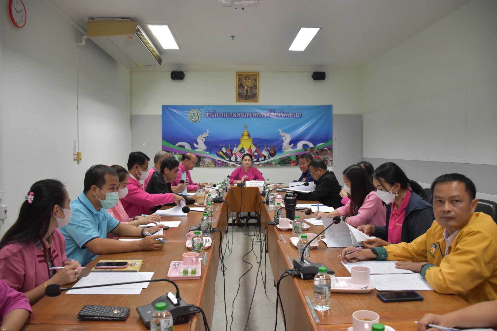 เข้าร่วมประชุมคณะกรรมการขับเคลื่อนงานด้านการเกษตรระดับจังหวัด ครั้งที่ 4/2566..คลิก