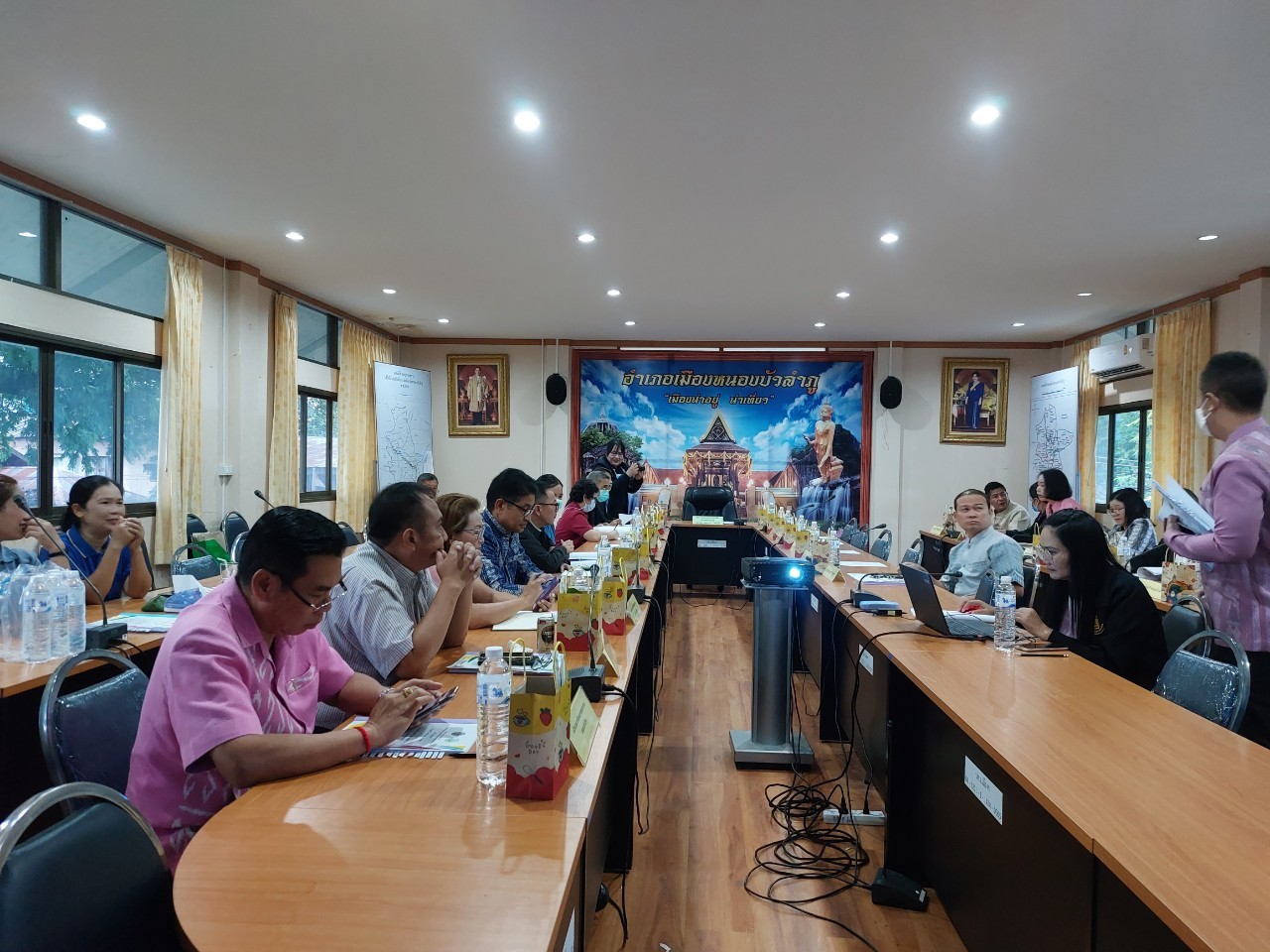 นายบุญหลาย กุลนารัตน์ ประมงจังหวัดหนองบัวลำภู ร่วมประชุมคณะกรรมการปฏิรูปที่ดินจังหวัดหนองบัวลำภู ครั้งที่ 3/2566..คลิก