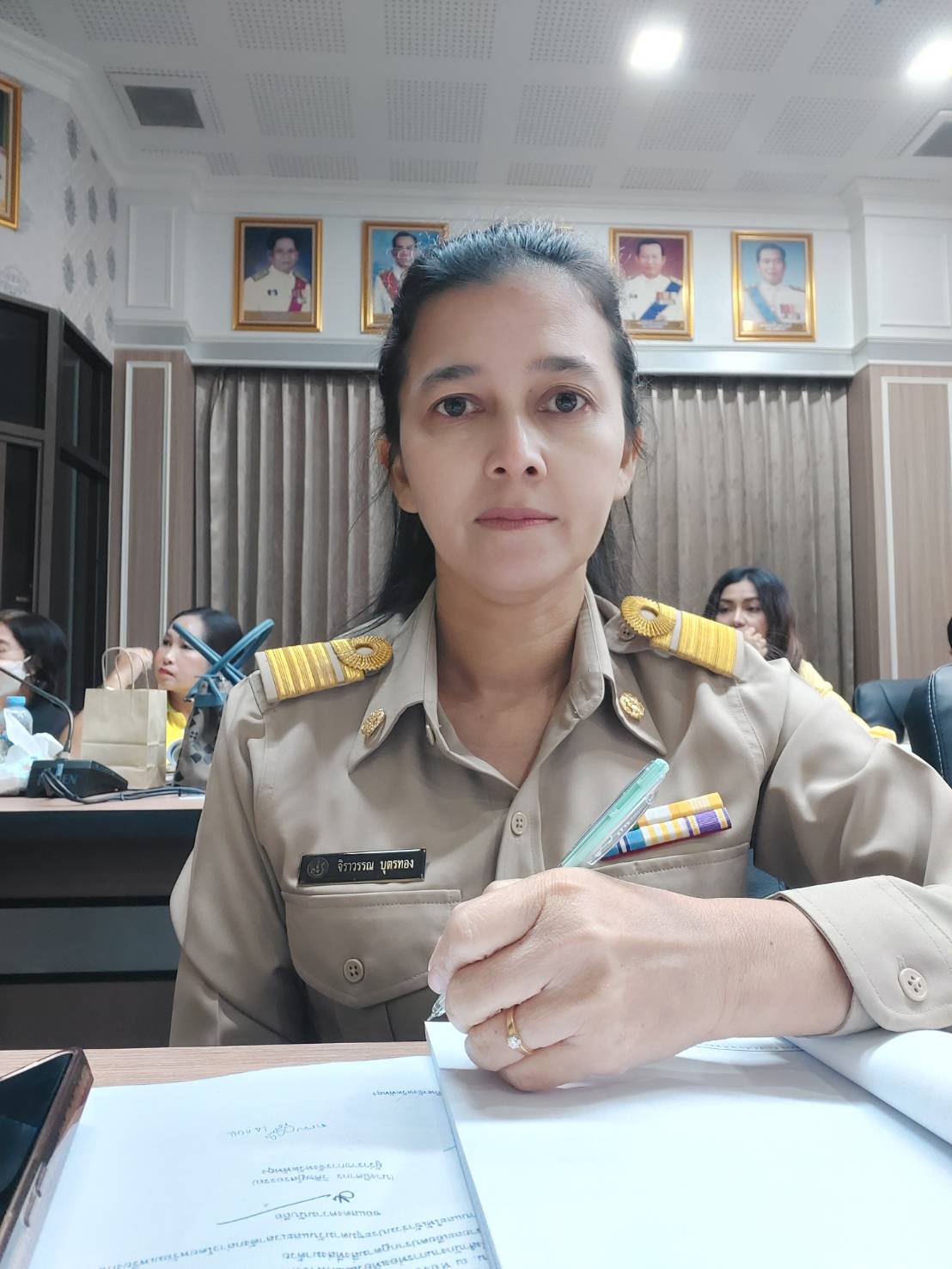 หัวหน้ากลุ่มบริหารและยุทธศาสตร์ เข้าร่วมประชุมพิจารณา (ร่าง) แผนพัฒนาการท่องเที่ยวจังหวัดพัทลุง พ.ศ. 2566 - 2585  ณ ห้องประชุมกาบบัว  ชั้น 5 ศาลากลางจังหวัดพัทลุง..คลิก