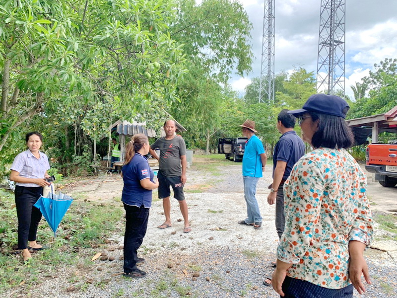 สำรวจการระบาดของปลาหมอสีคางดำ พื้นที่อำเภอระโนด จังหวัดสงขลา