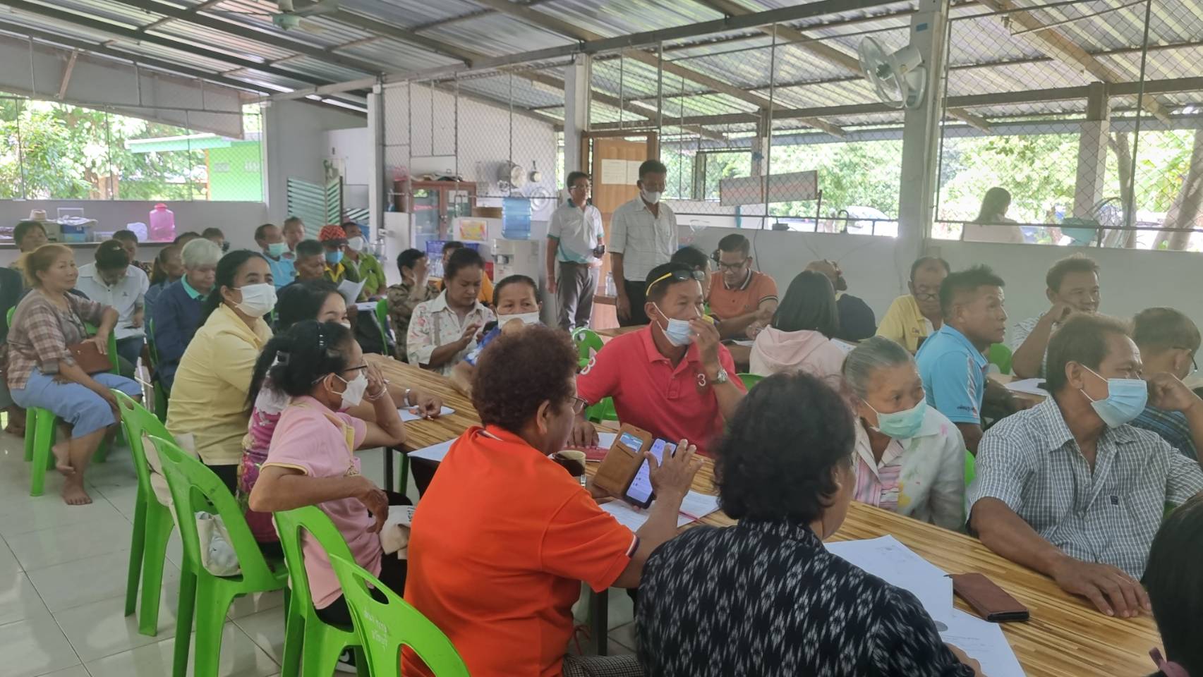 ร่วมการประชุมโครงการส่งเสริมเกษตรแบบแปลงใหญ่ด้านประมง (ปลาตะเพียนขาว) ปีงบประมาณ 2567