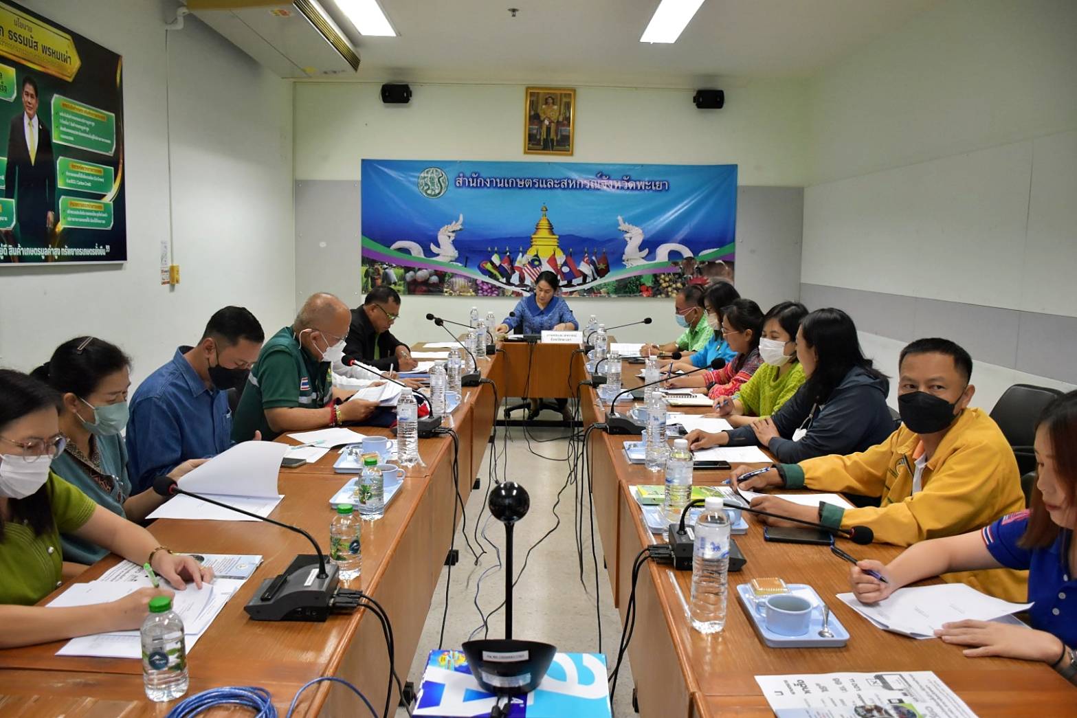 เข้าร่วมประชุมคณะกรรมการขับเคลื่อนงานด้านการเกษตรระดับจังหวัด ครั้งที่ 6/2566..คลิก