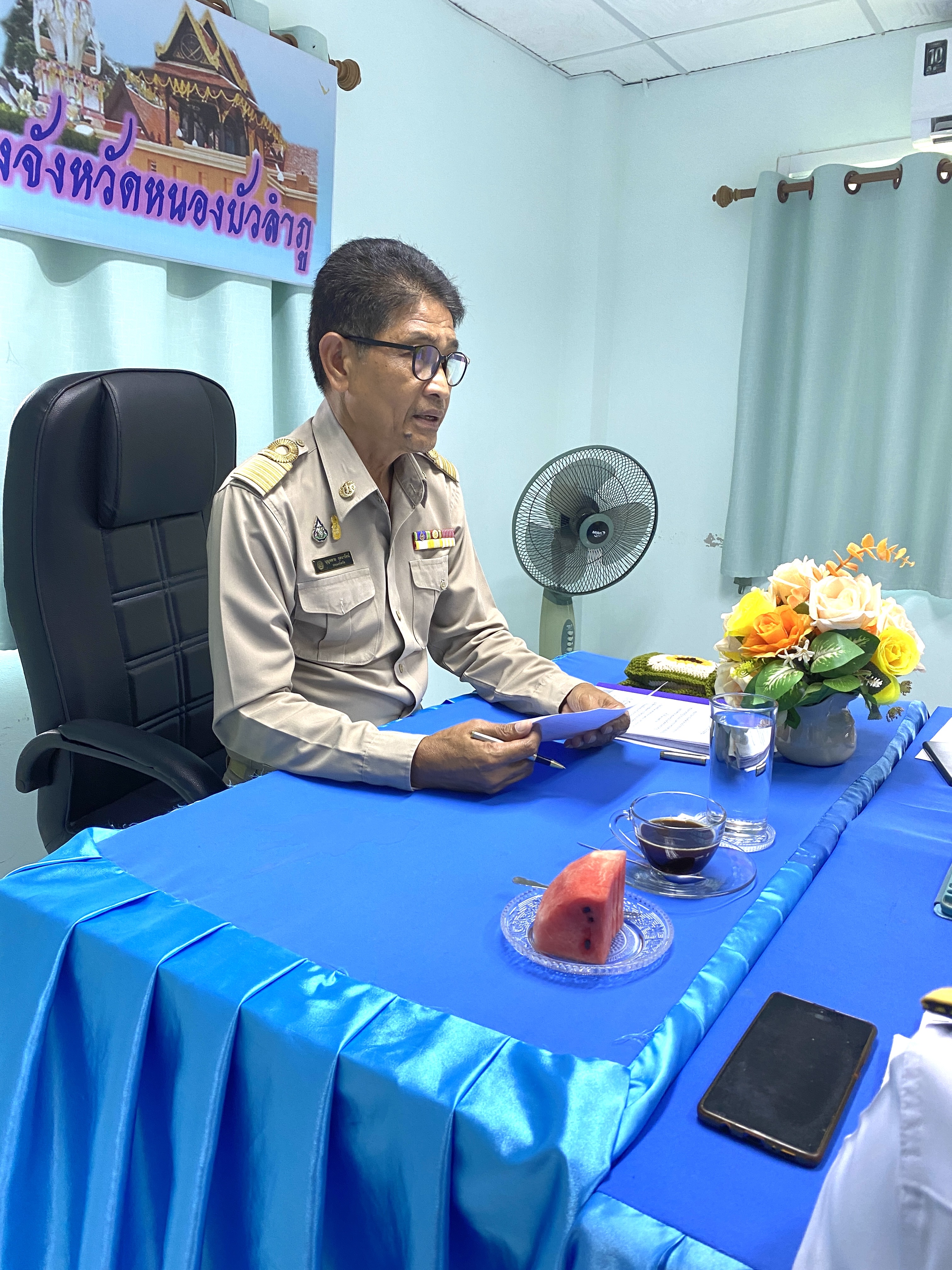 สำนักงานประมงจังหวัดหนองบัวลำภู ประชุมประจำเดือนข้าราชการ พนักงานราชการและเจ้าหน้าที่สำนักงานประมงจังหวัดหนองบัวลำภู ครั้งที่ 10/2566 ณ ห้องประชุมสำนักงานประมงจังหวัดหนองบัวลำภู..คลิก