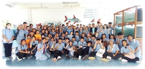 คณะนักศึกษาเข้าดูงานด้านการเพาะเลี้ยงสัตว์น้ำจืด..คลิก