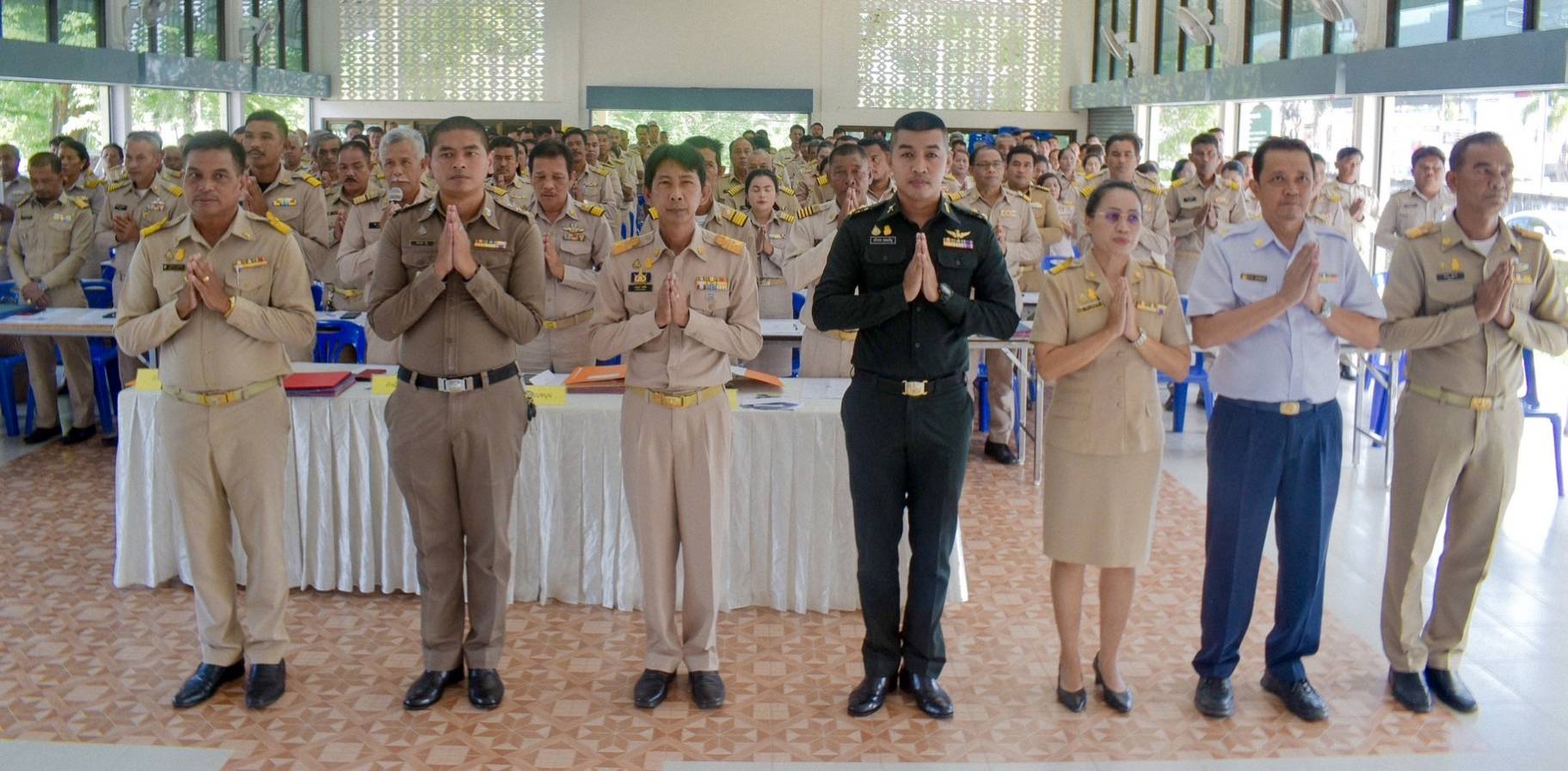 ประมงอำเภอเขาชัยสน ร่วมประชุมประจำเดือนกำนัน ผู้ใหญ่บ้าน ฯ  โดยได้ประชาสัมพันธ์การเตรียมความพร้อมรับสถานการณ์อุทกภัย  และการต่ออายุทะเบียนเกษตรกร ผู้เพาะเลี้ยงสัตว์น้ำ..คลิก