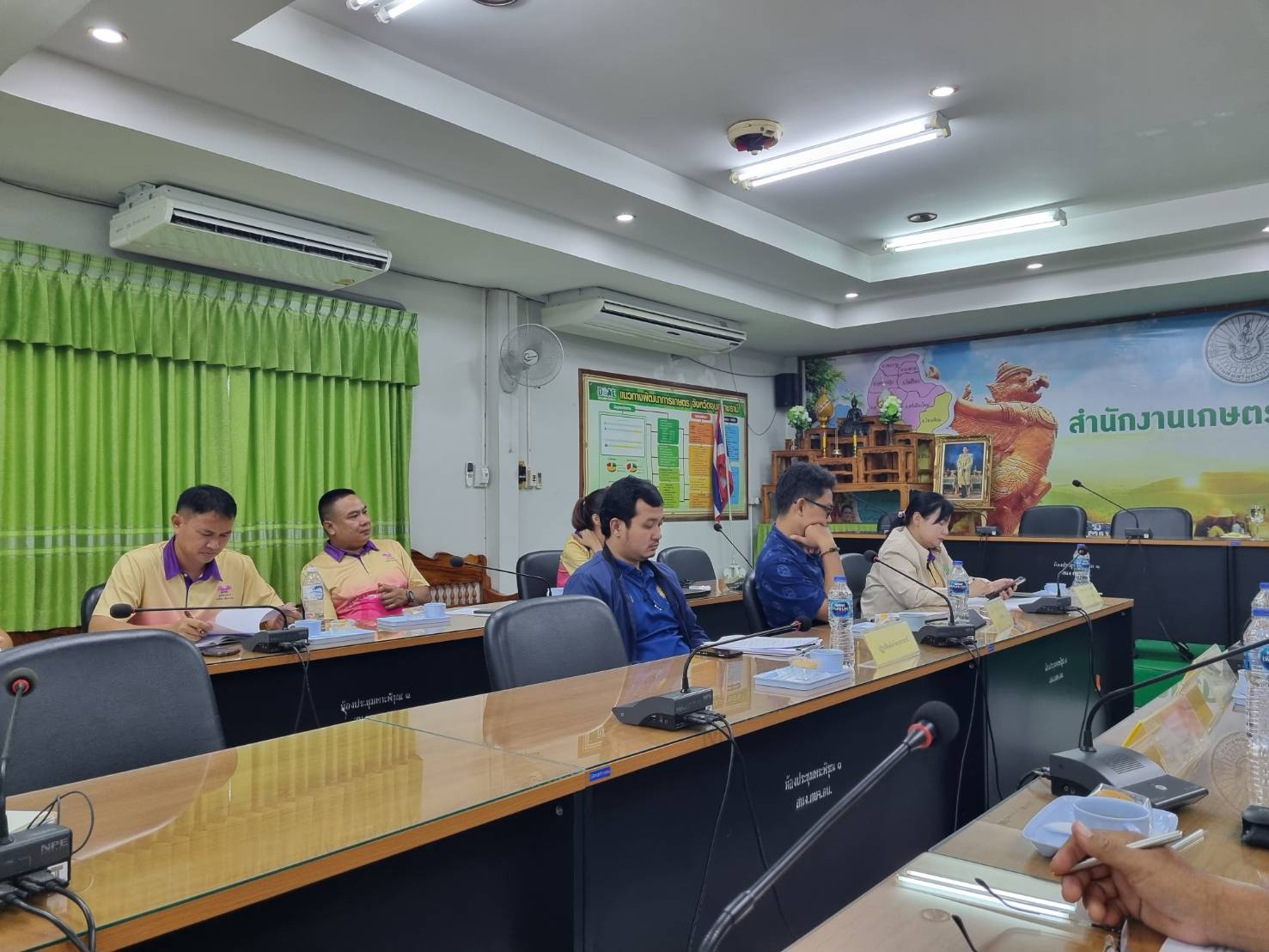 ประมงอุบลฯ   ร่วมประชุมการขับเคลื่อนการดำเนินโครงการระบบส่งเสริมเกษตรแบบแปลงใหญ่ ปี  2567..คลิก