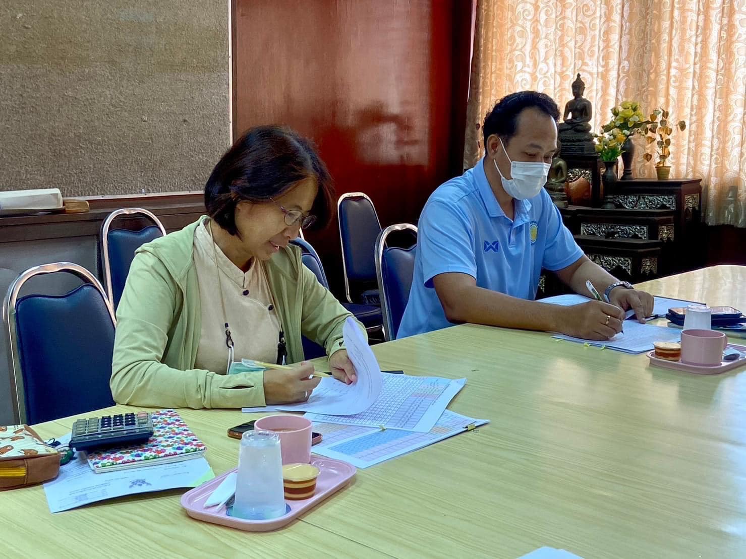 เข้าร่วมประชุมคณะทำงานขับเคลื่อนงานด้านการเกษตรระดับอำเภอ..คลิก