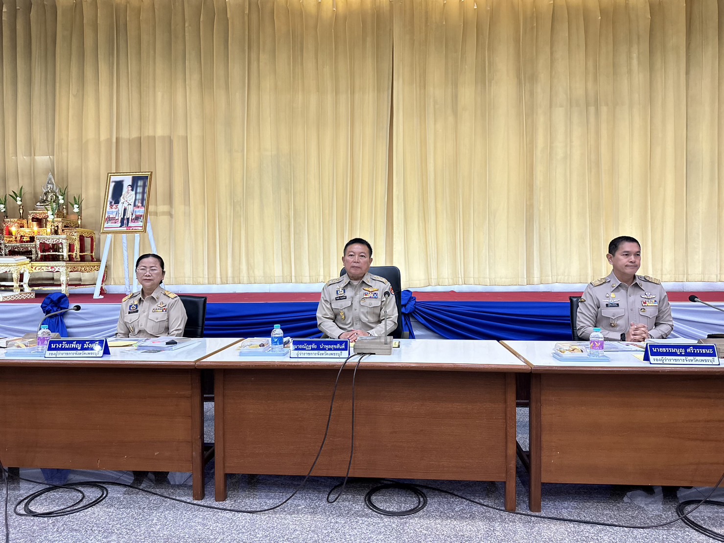 เข้าร่วมประชุมคณะกรมการจังหวัด และหัวหน้าส่วนราชการจังหวัดเพชรบุรี ประจำเดือนพฤศจิกายน ครั้งที่ 11/2566..คลิก