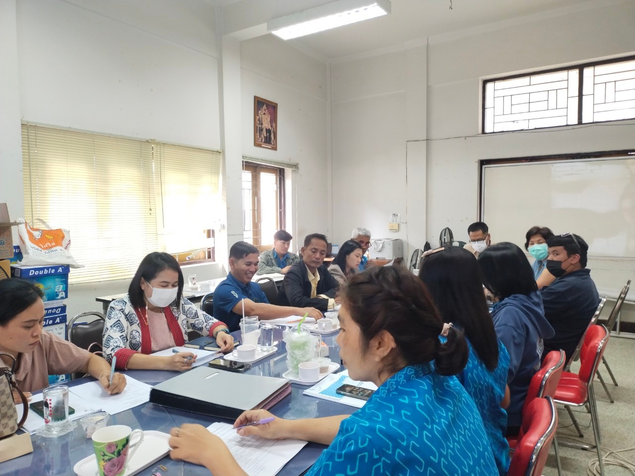 ร่วมการประชุมสำนักงานประมงจังหวัดเลย ของข้าราชการ ลูกจ้างประจำ พนักงานราชการ ประจำเดือนพฤศจิกายน 2566