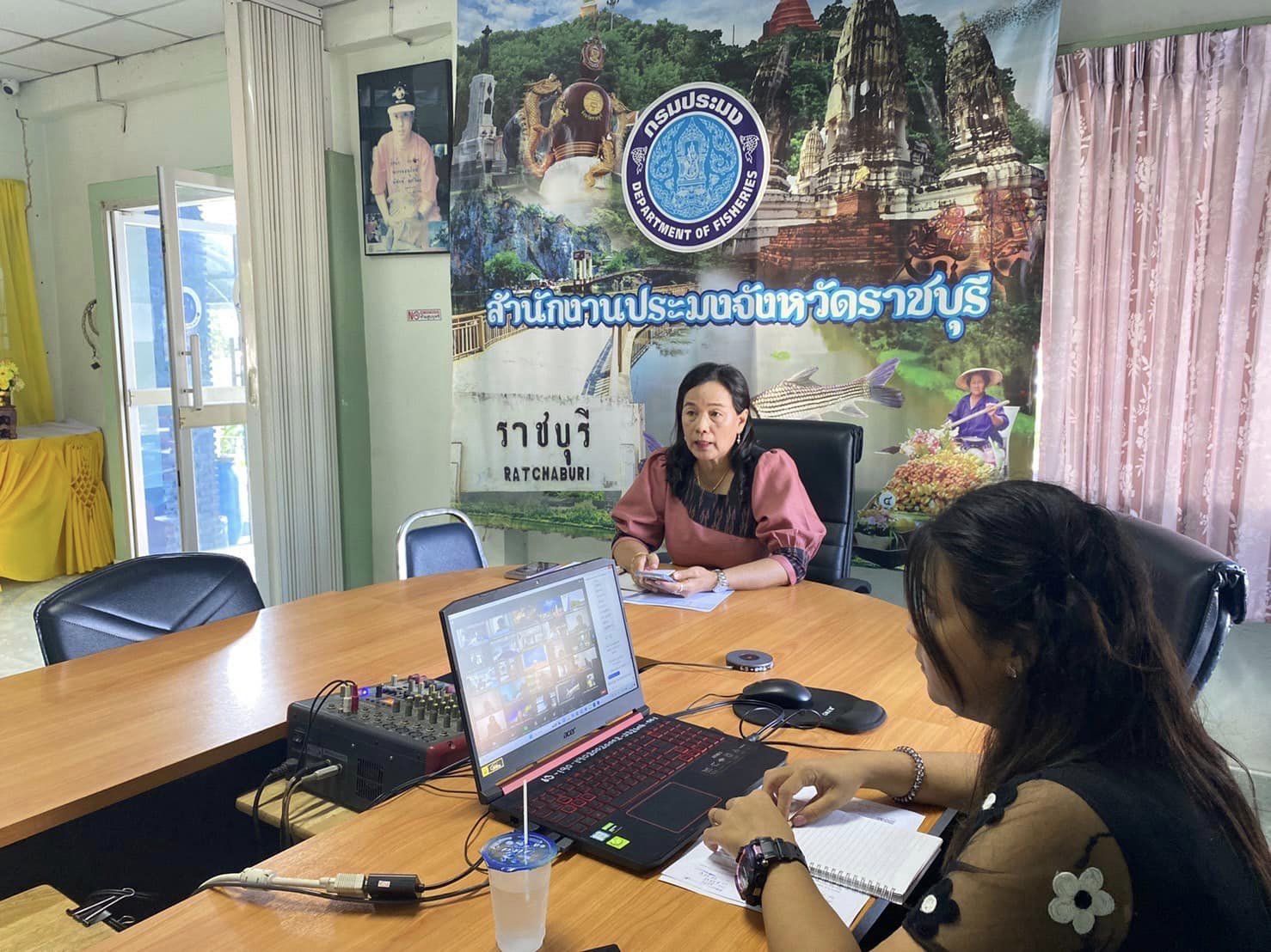 ร่วมประชุมติดตามความคืบหน้า ปัญหาและอุปสรรคในการจดแจ้งสถานประกอบการห้องเย็น..คลิก