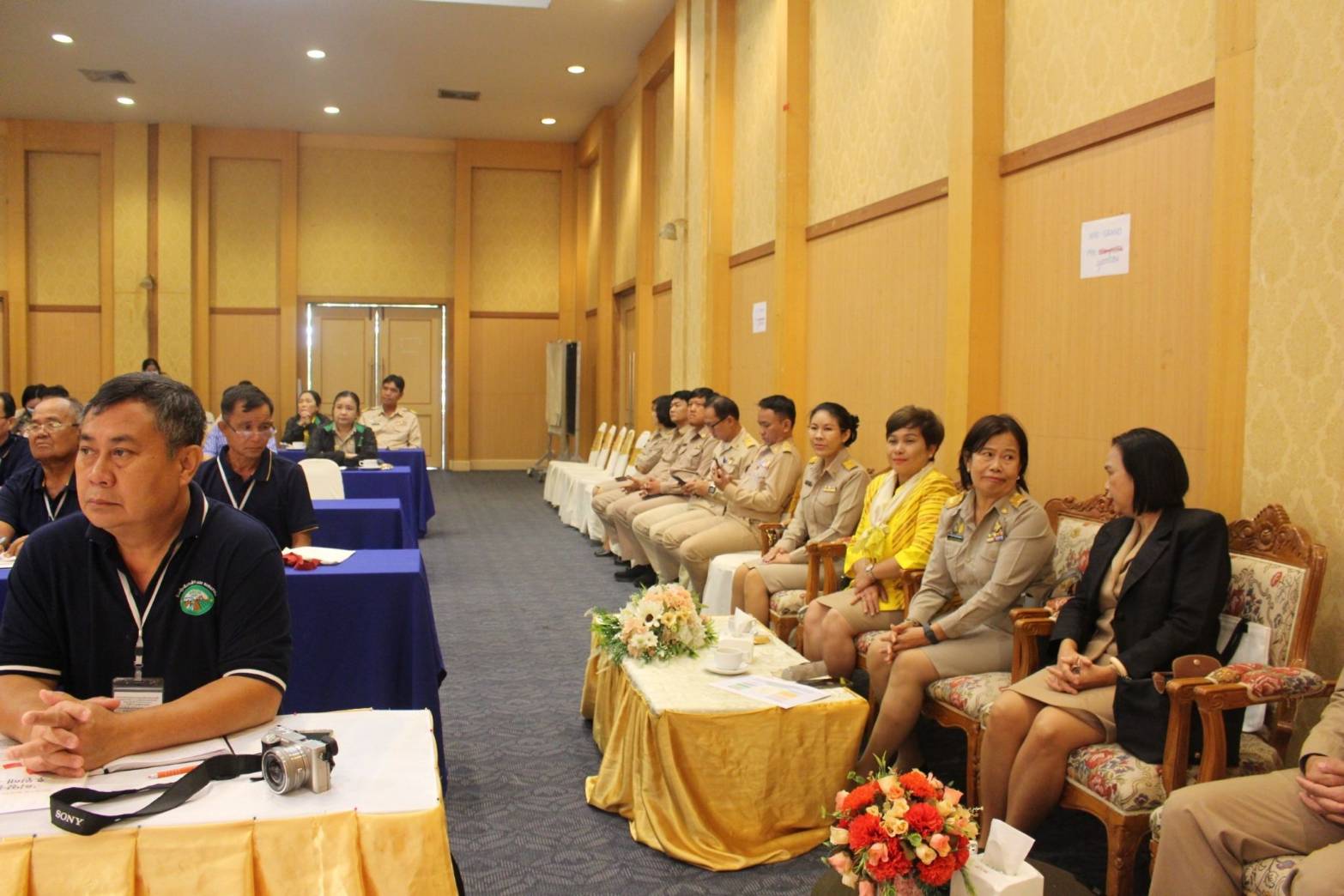 ร่วมต้อนรับนายโสภา สิทธิโชค รองอธิบดีกรมกสิกรรมและสหกรณ์ กระทรวงกสิกรรมและป่าไม้ สปป ลาว และคณะ