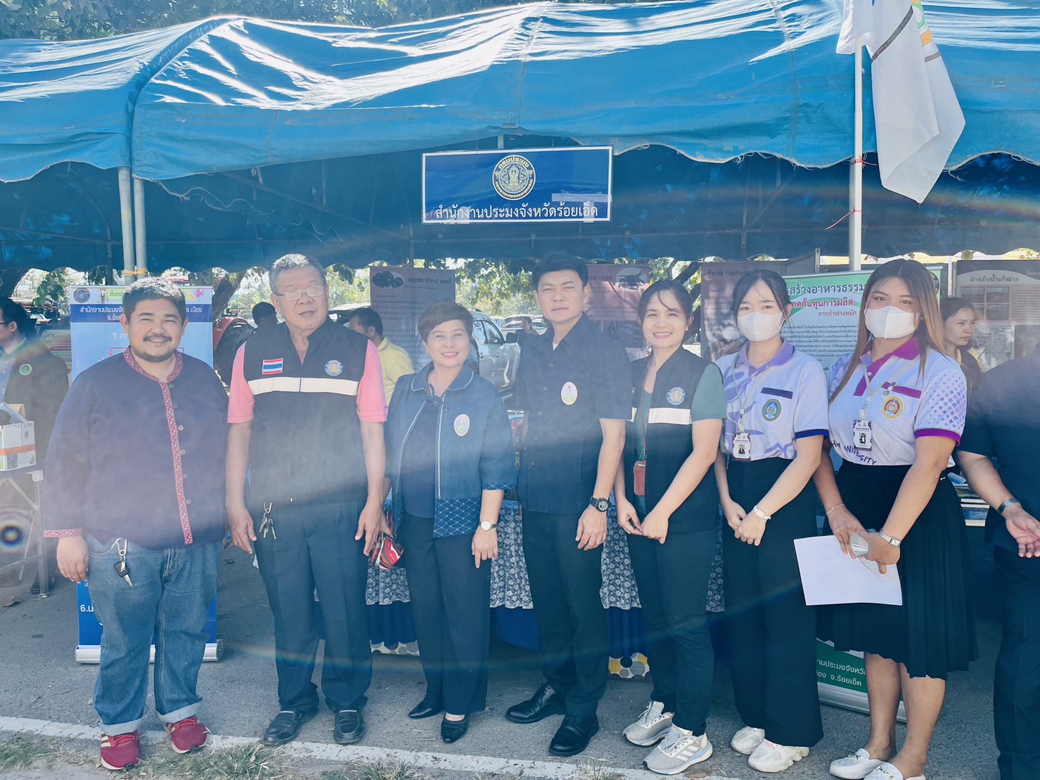 ร่วมออกหน่วยบริการคลินิกเกษตรเคลื่อนที่ในพระราชนุเคราะห์ สมเด็จพระบรม โอรสาธิราชฯ สยามมกุฎราชกุมาร ครั้งที่ ๑