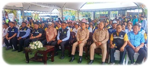 ที่ปรึกษารัฐมนตรีว่าการกระทรวงเกษตรและสหกรณ์ปล่อยพันธุ์สัตว์น้ำและปลูกหญ้าทะเล