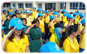 การร่วมกิจกรรมจิตอาสาพัฒนาในโอกาสวันสำคัญของชาติไทย ณ ท่าเทียบเรือทุ่งคลองสน..คลิก