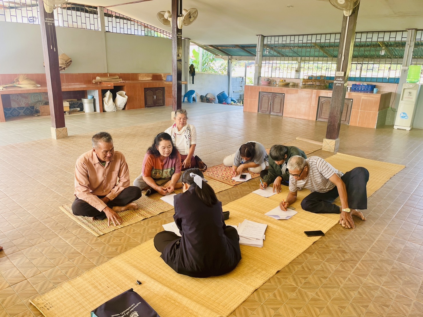 สำนักงานประมงอำเภอท่าลี่ ลงพื้นที่ดำเนินงานโครงการส่งเสริมอาชีพประมง กิจกรรมส่งเสริมเกษตรเชิงรุกด้านการประมง (Zoning by Agri Map) ประจำปีงบประมาณ พ.ศ. 2567