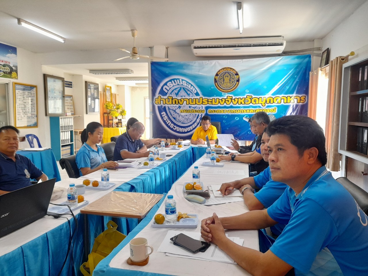 ประชุมคณะกรรมการขับเคลื่อนนโยบายของ กรมประมง (FC : Fisheries Co - ordinator) จังหวัดมุกดาหาร ครั้งที่ 1/2567