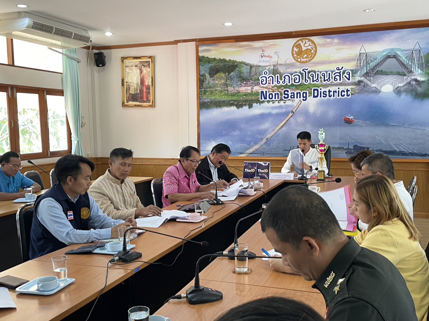 นายวิทยา ประเสริฐสังข์ ประมงอำเภอโนนสัง ปฎิบัติงานในพื้นที่อำเภอโนนสัง จ.หนองบัวลำภู..คลิก