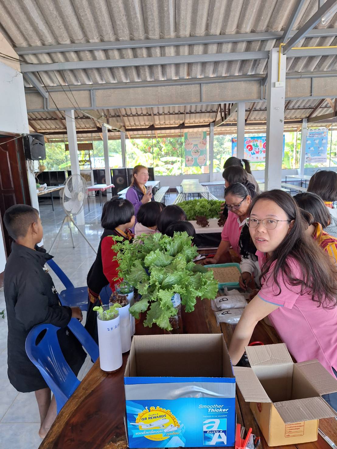 ประมงอำเภอน้ำโสม ร่วมงานอบรมนักเรียนในโครงการเกษตรเพื่ออาหารกลางวันฯ..คลิก