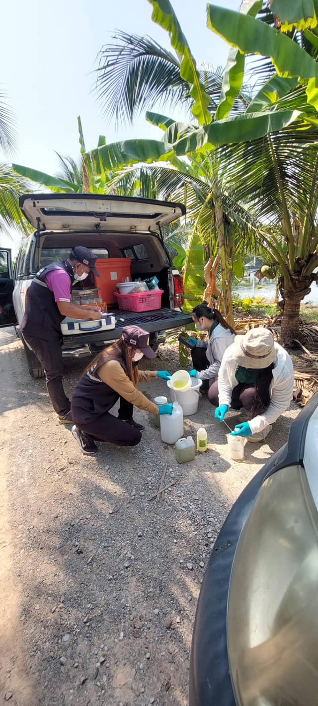 ลงพื้นที่ติดตามตรวจสอบแหล่งกำเนิดมลพิษจังหวัดราชบุรี..คลิก