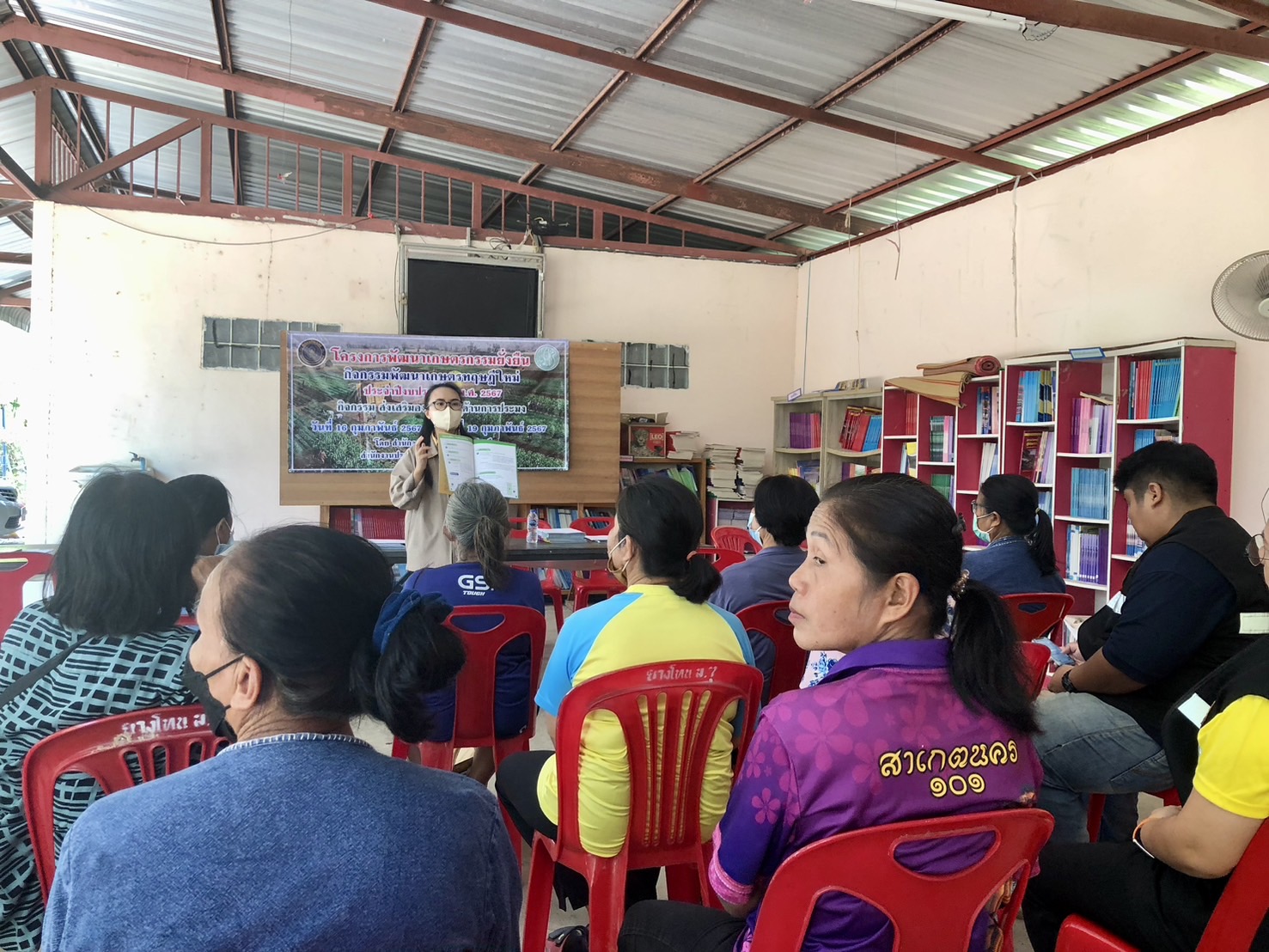 ร่วมลงพื้นที่ ณ ศูนย์การเรียนรู้ตำบลเทอดไทย อำเภอทุ่งเขาหลวง จังหวัดร้อยเอ็ด..คลิก