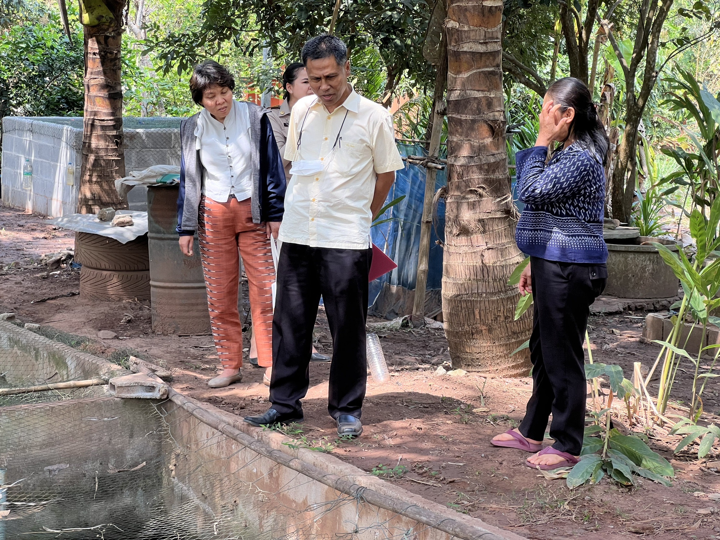 ดำเนินกิจกรรมคัดเลือกและตรวจประเมินเกษตรกร ที่สมัครเข้าร่วมโครงการส่งเสริมอาชีพการประมง กิจกรรมคัดเลือกเกษตรกรและสถาบันเกษตรกรดีเด่นด้านการประมง ประจำปีงบประมาณ พ.ศ.2567 ในพื้นที่ตำบลด่านซ้าย