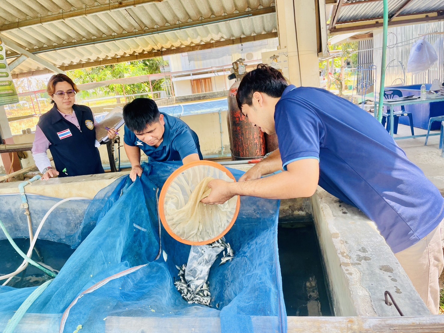 ตรวจประเมินโรงเพาะพันธุ์และอนุบาลสัตว์น้ำจืด ของ ศูนย์วิจัยและพัฒนาการเพาะเลี้ยงสัตว์น้ำจืดมหาสารคาม..คลิก