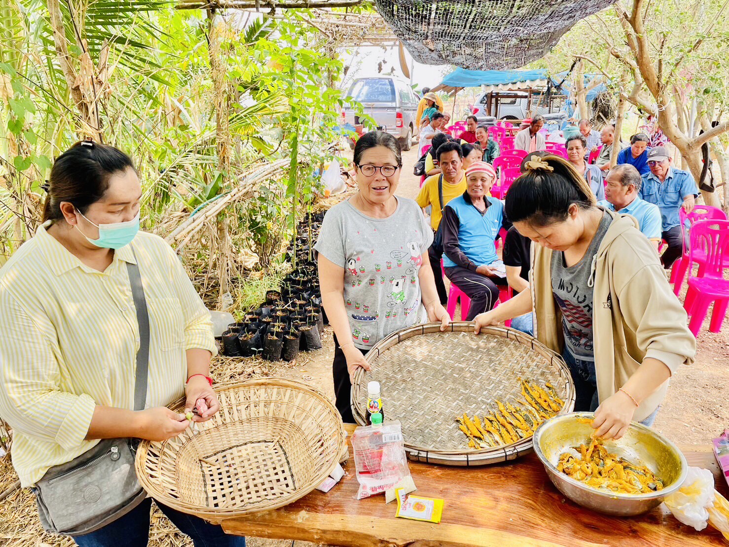 ร่วมอบรม และร่วมเป็นวิทยากรบรรยาย หัวข้อ หลักการเลี้ยงสัตว์น้ำ การอนุบาลสัตว์น้ำ และการแปรรูปผลผลิตสัตว์น้ำ (ปลาดุก)..คลิก