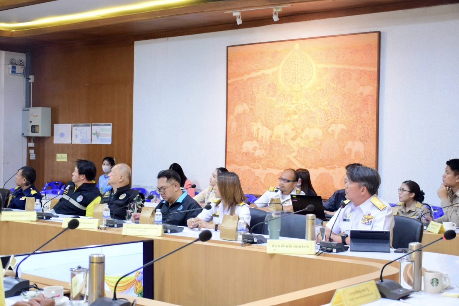 ศปจ.นครสวรรค์ ข้าร่วมประชุมคณะกรรมการฝ่ายสถานที่ จัดสถานที่ประกอบพิธีพลีกรรมตักน้ำ ซึ่งจังหวัดนครสวรรค์จะจัดพิธีพลีกรรมตักน้ำ..คลิก