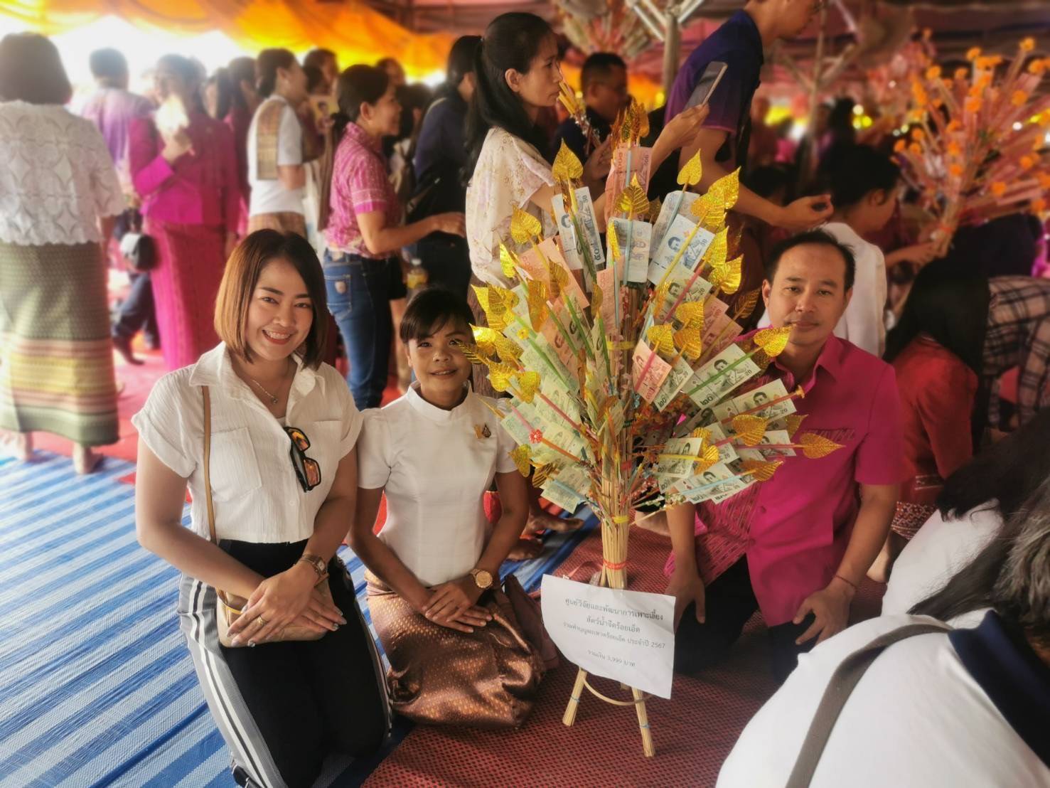 ถวายต้นกัณฑ์หลอน ในงานบุญผะเหวด ประจำปี 2567..คลิก