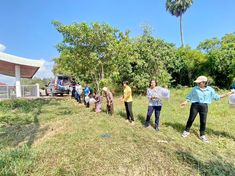 ร่วมปล่อยพันธุ์สัตว์น้ำ ลงสู่ทะเลสาบสงขลา อ.เขาชัยสน จ.พัทลุง..คลิก