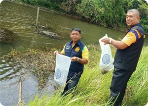 กิจกรรมปล่อยพันธุ์สัตว์น้ำจืด ณ ตำบลน้ำผุด อำเภอเมืองตรัง