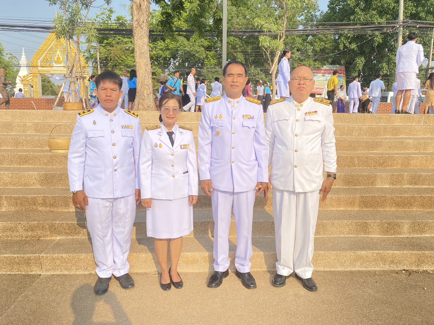 ายประชุม ดวนใหญ่ ประมงจังหวัดหนองบัวลำภู พร้อมด้วย นายสมจิตร์ พงษ์กุมมา หัวหน้ากลุ่มบริหารจัดการด้านการประมง นางถนอมขวัญ นอศรี หัวหน้ากลุ่มบริหารและยุทธศาสตร์และนายไพศาล ศรีคูณ นักวิชาการประมง ร่วมพิธีเจริญพระพุทธมนต์และพิธีทำบุญตักบาตรเฉลิมพระเกียรติสมเด็จพระเจ้าลูกยาเธอ เจ้าฟ้าทีปังกรรัศมีโชติมหาวชิโรตตมางกูร สิริวิบูลยราชกุมาร เนื่องในโอกาสวันคล้ายวันประสูติ 29 เมษายน 2567..คลิก