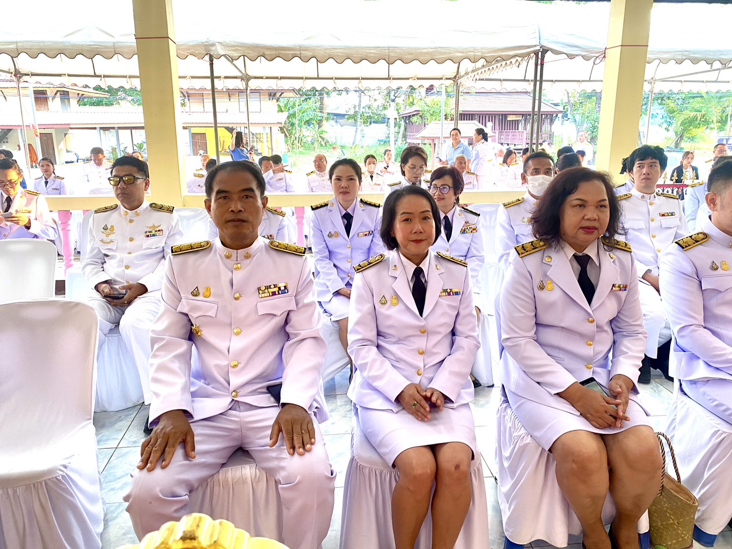 ายประชุม ดวนใหญ่ ประมงจังหวัดหนองบัวลำภู พร้อมด้วย นายสมจิตร์ พงษ์กุมมา หัวหน้ากลุ่มบริหารจัดการด้านการประมง นางถนอมขวัญ นอศรี หัวหน้ากลุ่มบริหารและยุทธศาสตร์และนายไพศาล ศรีคูณ นักวิชาการประมง ร่วมพิธีเจริญพระพุทธมนต์และพิธีทำบุญตักบาตรเฉลิมพระเกียรติสมเด็จพระเจ้าลูกยาเธอ เจ้าฟ้าทีปังกรรัศมีโชติมหาวชิโรตตมางกูร สิริวิบูลยราชกุมาร เนื่องในโอกาสวันคล้ายวันประสูติ 29 เมษายน 2567