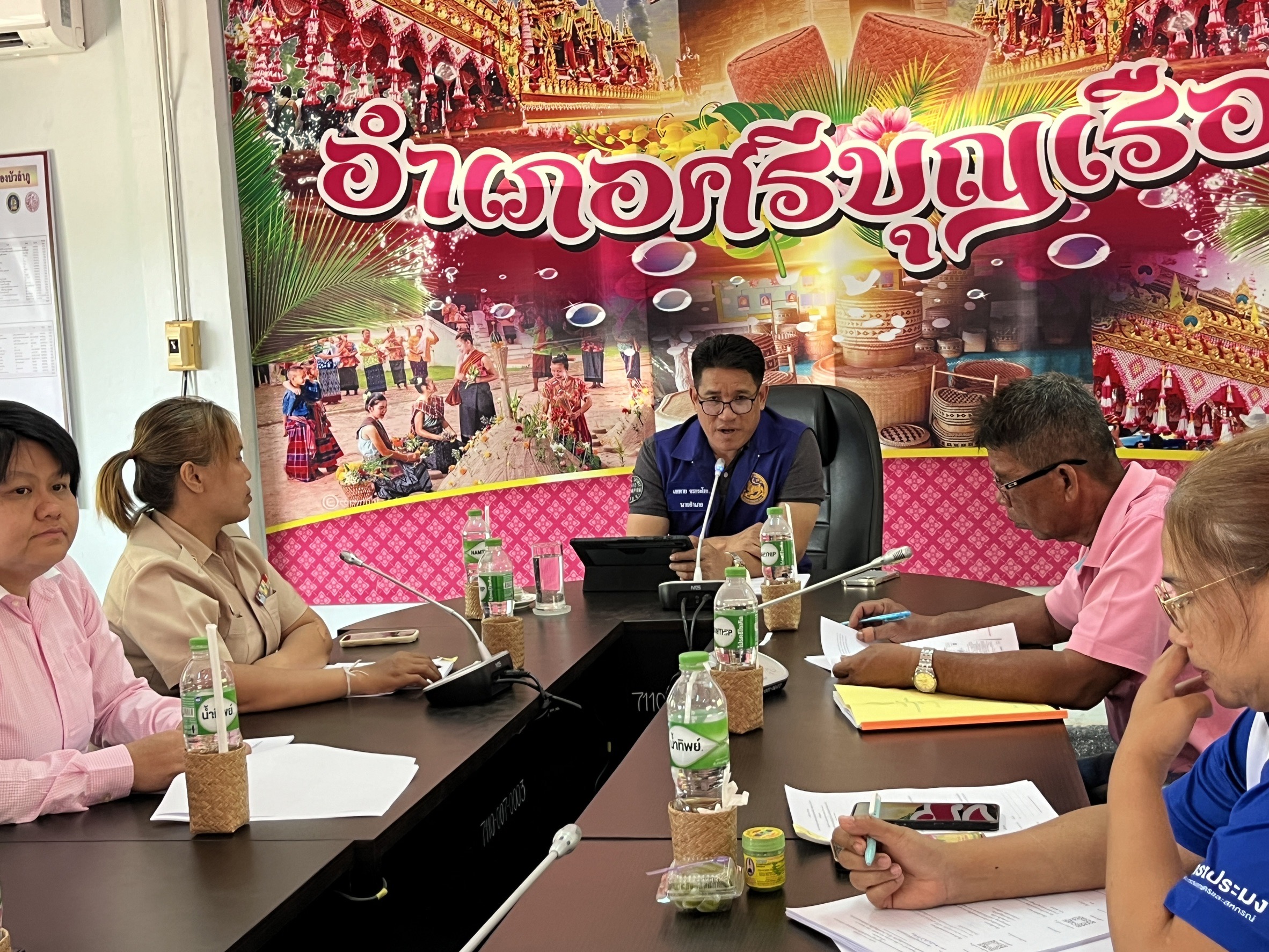 ประมงอำเภอศรีบุญเรือง ร่วมประชุมคณะทำงานโครงการขับเคลื่อนการเกษตรระดับหมู่บ้าน สู่การผลิตสินค้าเกษตรมูลค่าสูง ระดับอำเภอ
