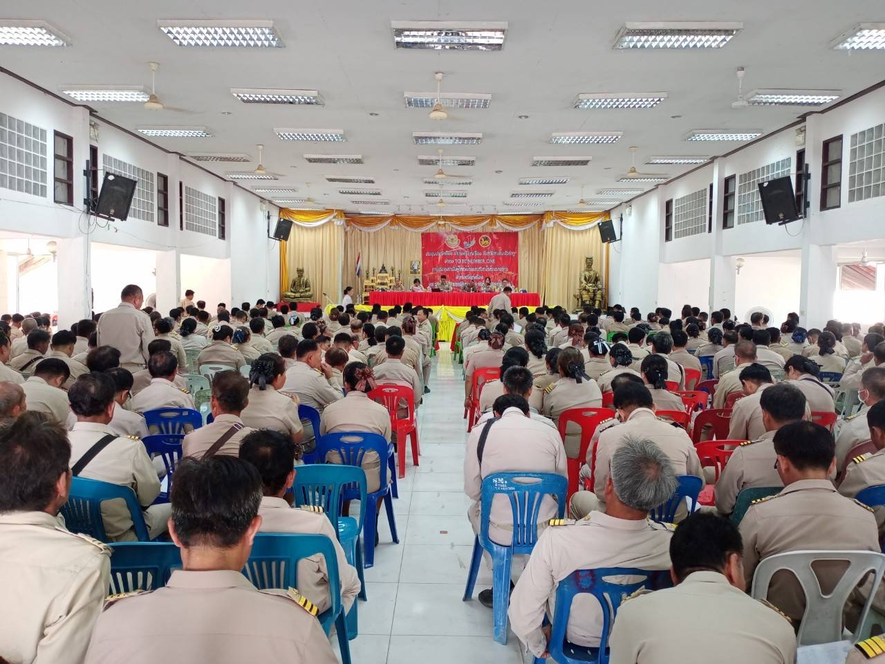 ประมงอำเภอศรีบุญเรือง ร่วมประชุม ประจำเดือนพฤษภาคม 2567 กำนัน ผู้ใหญ่บ้าน แพทย์ประจำตำบล ฯ