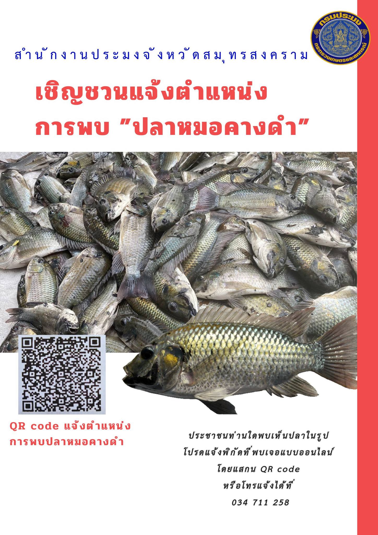 เชิญชวนแจ้งตำแหน่ง การพบ 