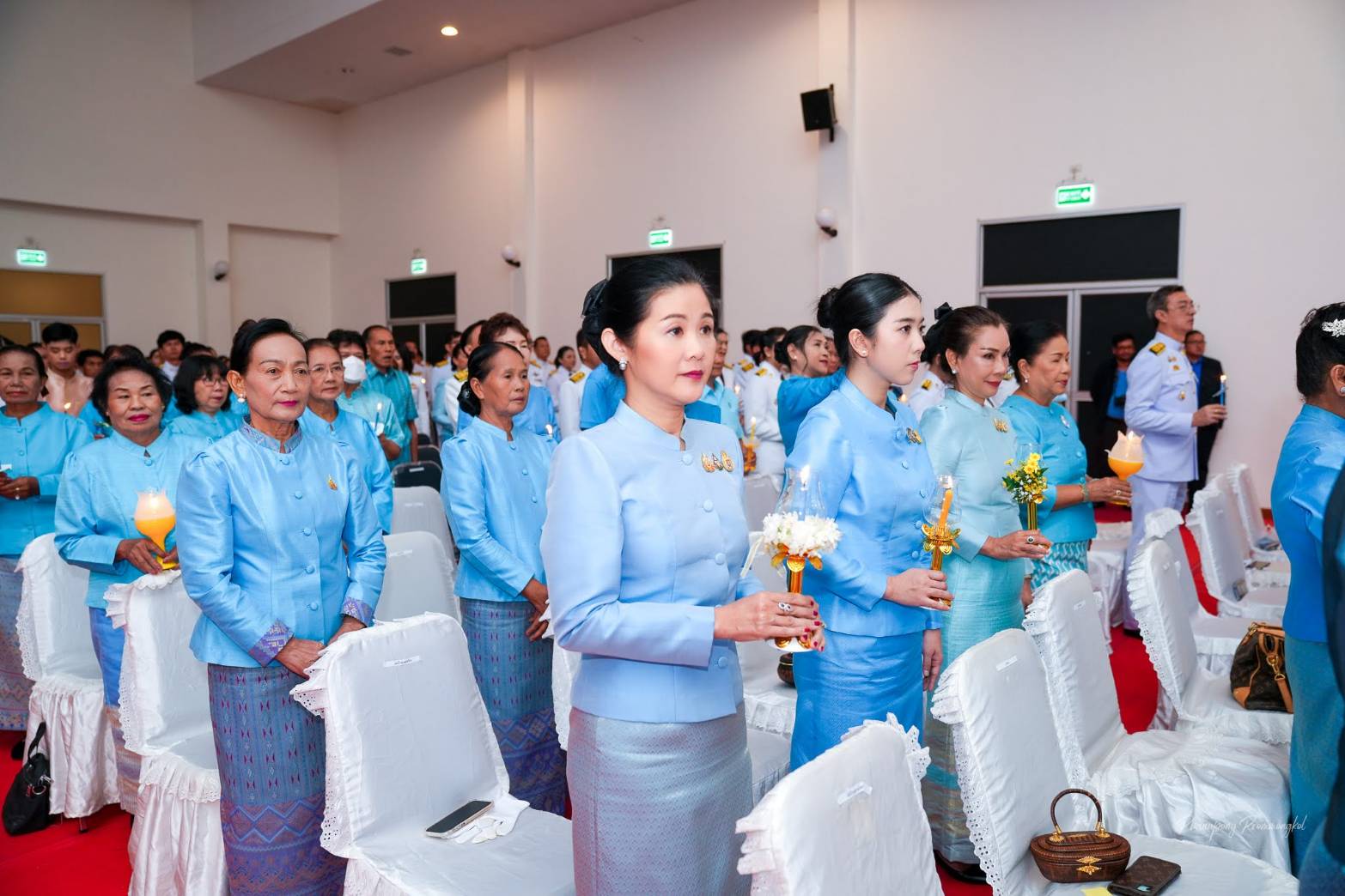 ร่วมพิธีถวายเครื่องราชสักการะ วางพานพุ่ม และจุดเทียนถวายพระพรชัยมงคล เนื่องในโอกาส มหามงคลวันเฉลิมพระชนมพรรษา สมเด็จพระนางเจ้าสิริกิติ์ พระบรมราชินีนาถ พระบรมราชชนนี พันปีหลวง ๙๒ พรรษา ๑๒ สิงหาคม ๒๕๖๗ “วันแม่แห่งชาติ”..คลิก