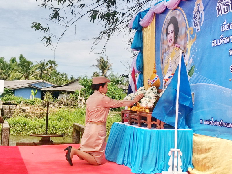 ร่วมพิธีปล่อยพันธุ์สัตว์น้ำ เพื่อเฉลิมพระเกียรติพระพันปีหลวง..คลิก