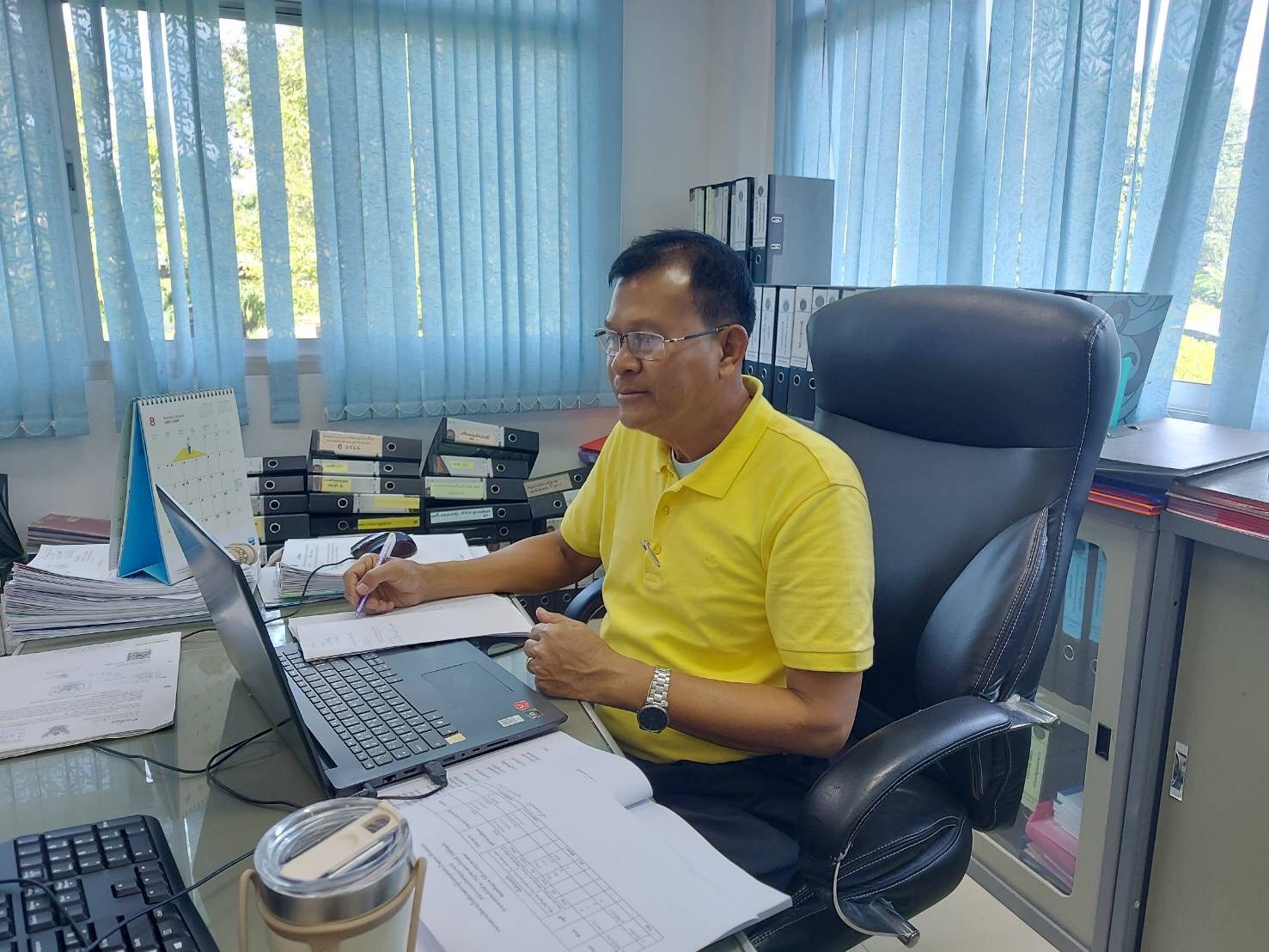 ประมงอุบลฯ ร่วมประชุมคณะกรรมการศูนย์อำนวยการป้องกันและแก้ไขปัญหาภัยพิบัติด้านการประมง ครั้งที่ 1/2567