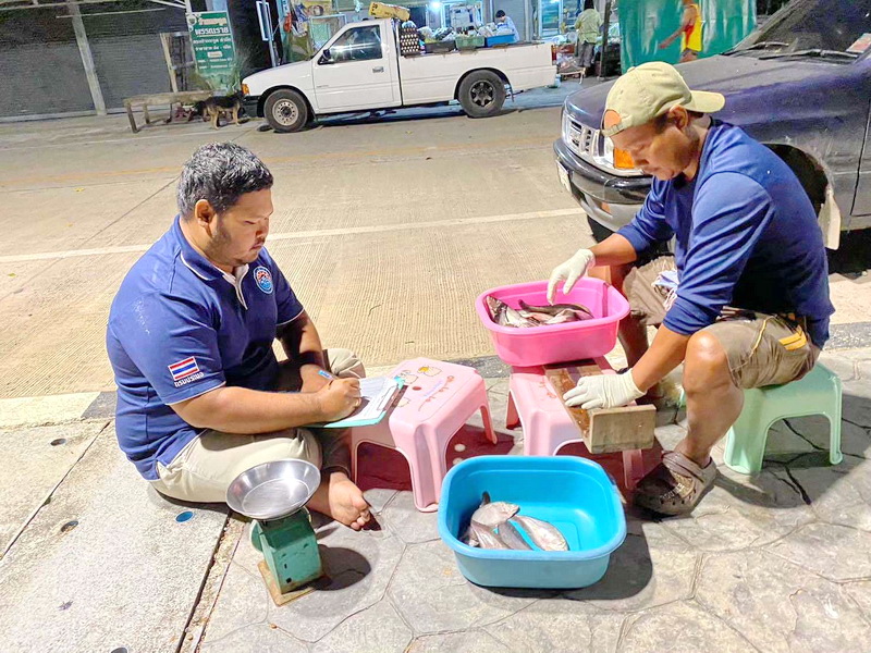 ดำเนินการประเมินสภาวะทรัพยากรสัตว์น้ำ ในพื้นที่ทะเลน้อยจังหวัดพัทลุง