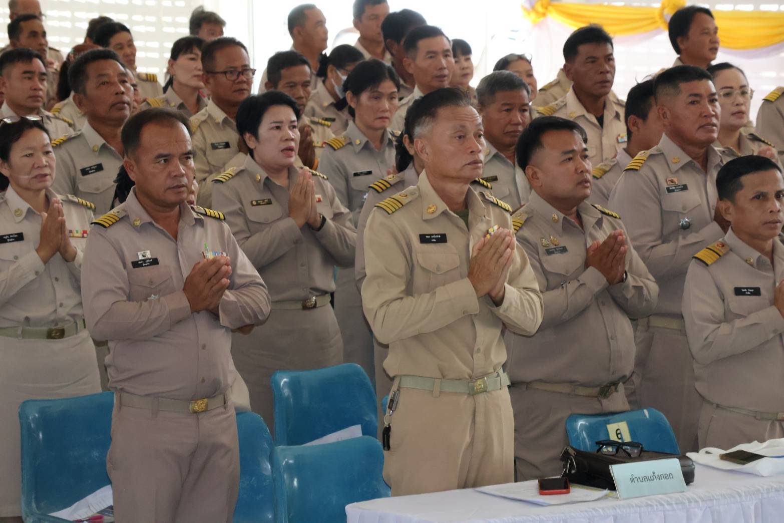 ประมงอำเภอศรีเมืองใหม่ ร่วมประชุมกำนัน ผู้ใหญ่บ้าน ประจำเดือนตุลาคม 2567..คลิก