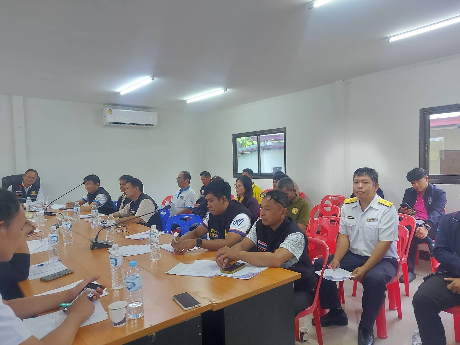 ประมงอำเภอร่วมประชุมคณะกรรมการการจัดการชลประทาน (JMC)  เขื่อนลำเซบก..คลิก