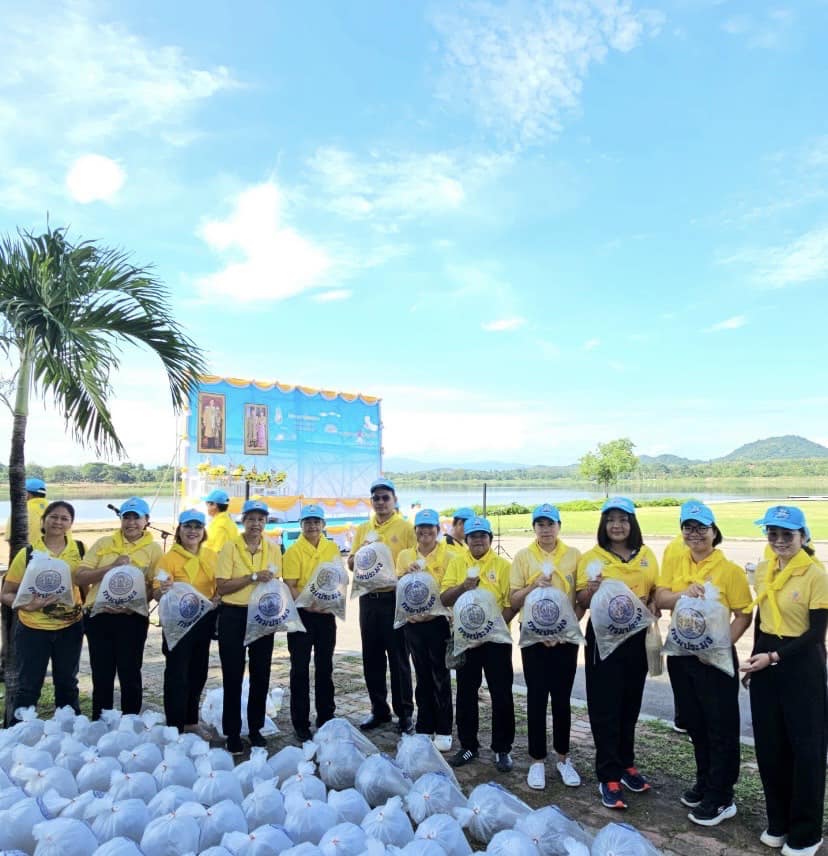 เข้าร่วมพิธีปล่อยพันธุ์สัตว์น้ำและร่วมกิจกรรมจิตอาสาเฉลิมพระเกียรติเนื่องในคล้ายวันสวรรคต พระบาทสมเด็จพระบรมชนกาธิเบศร มหาภูมิพลอดุลยเดชมหาราช บรมนาถบพิตร..คลิก