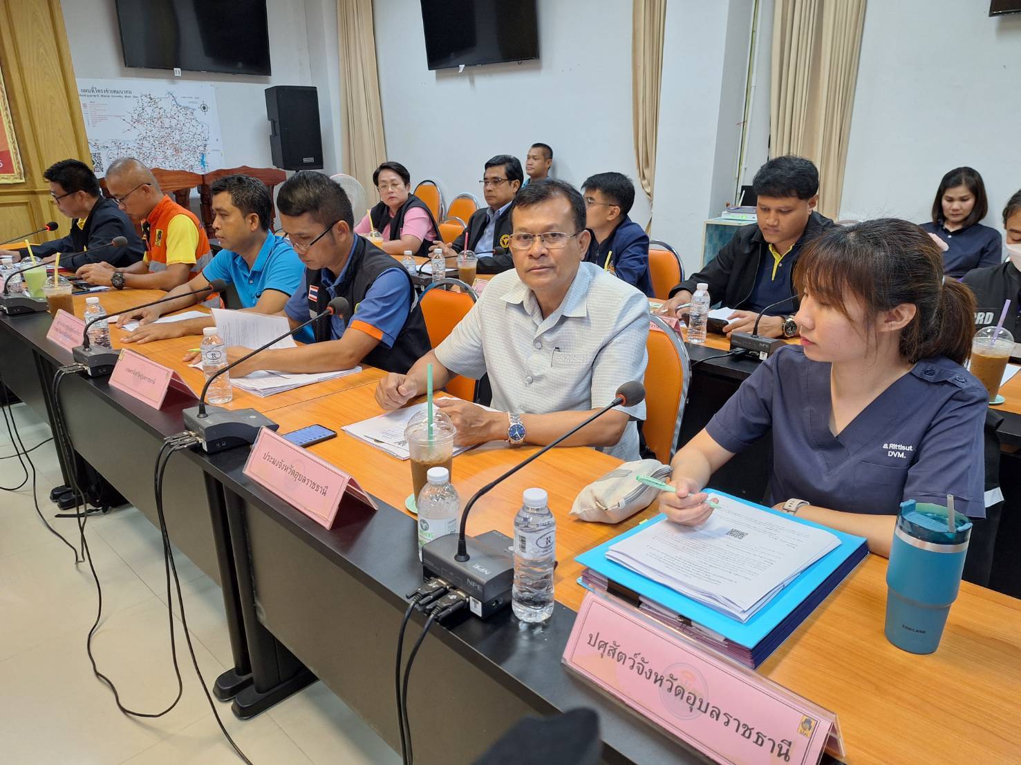 ประมงอุบลฯ ร่วมประชุมกองอำนวยการป้องกันและบรรเทาสาธารณภัยจังหวัดอุบลราชธานี เพื่อสรุปสถานการณ์อุทกภัยจังหวัดอุบลราชธานี ปี 2567..คลิก