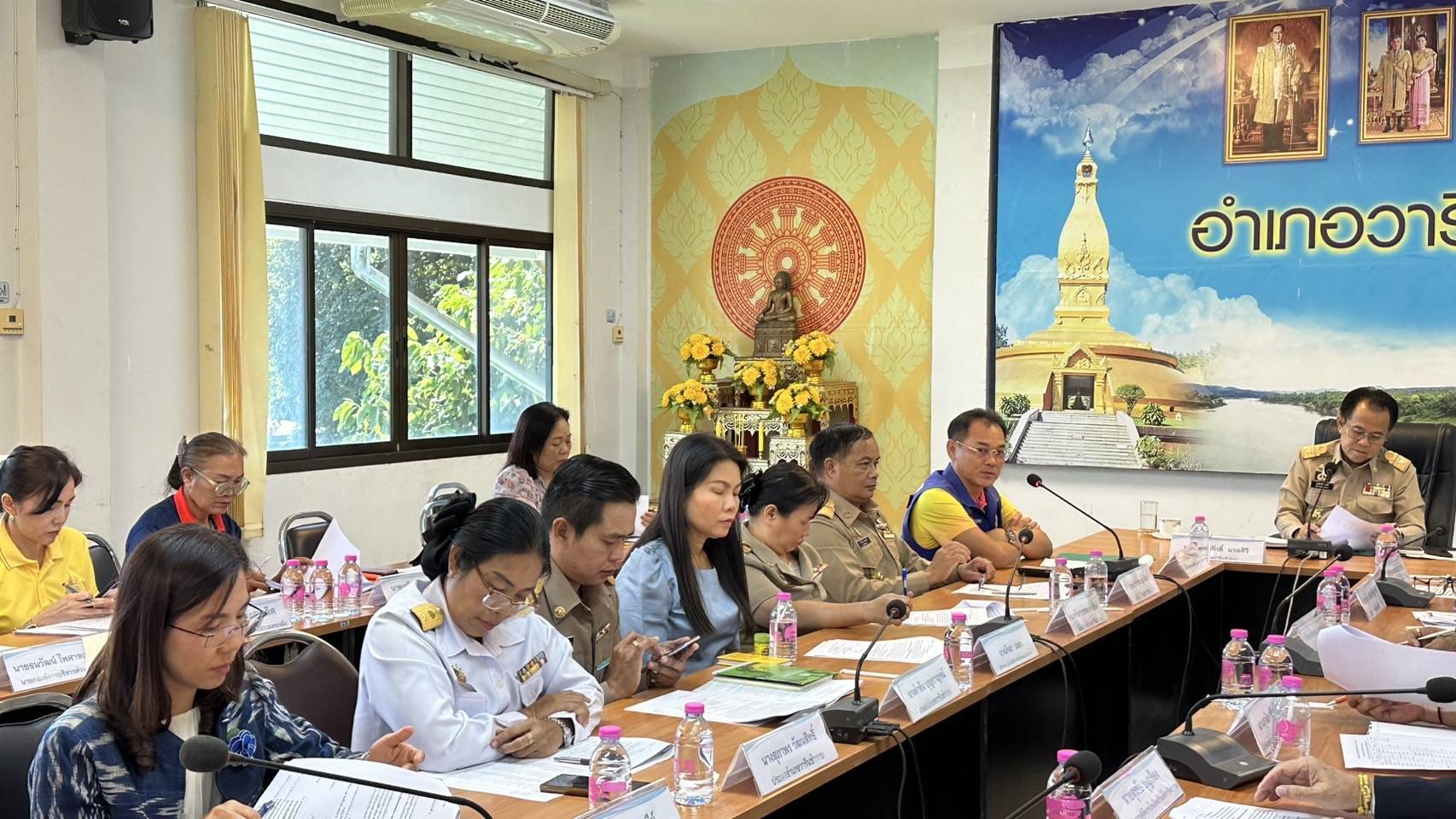 ประมงอำเภอวารินชำราบร่วมประชุมหัวหน้าส่วนราชการและ กำนันผู้ใหญ่บ้านประจำเดือนพฤศจิกายน 2567..คลิก