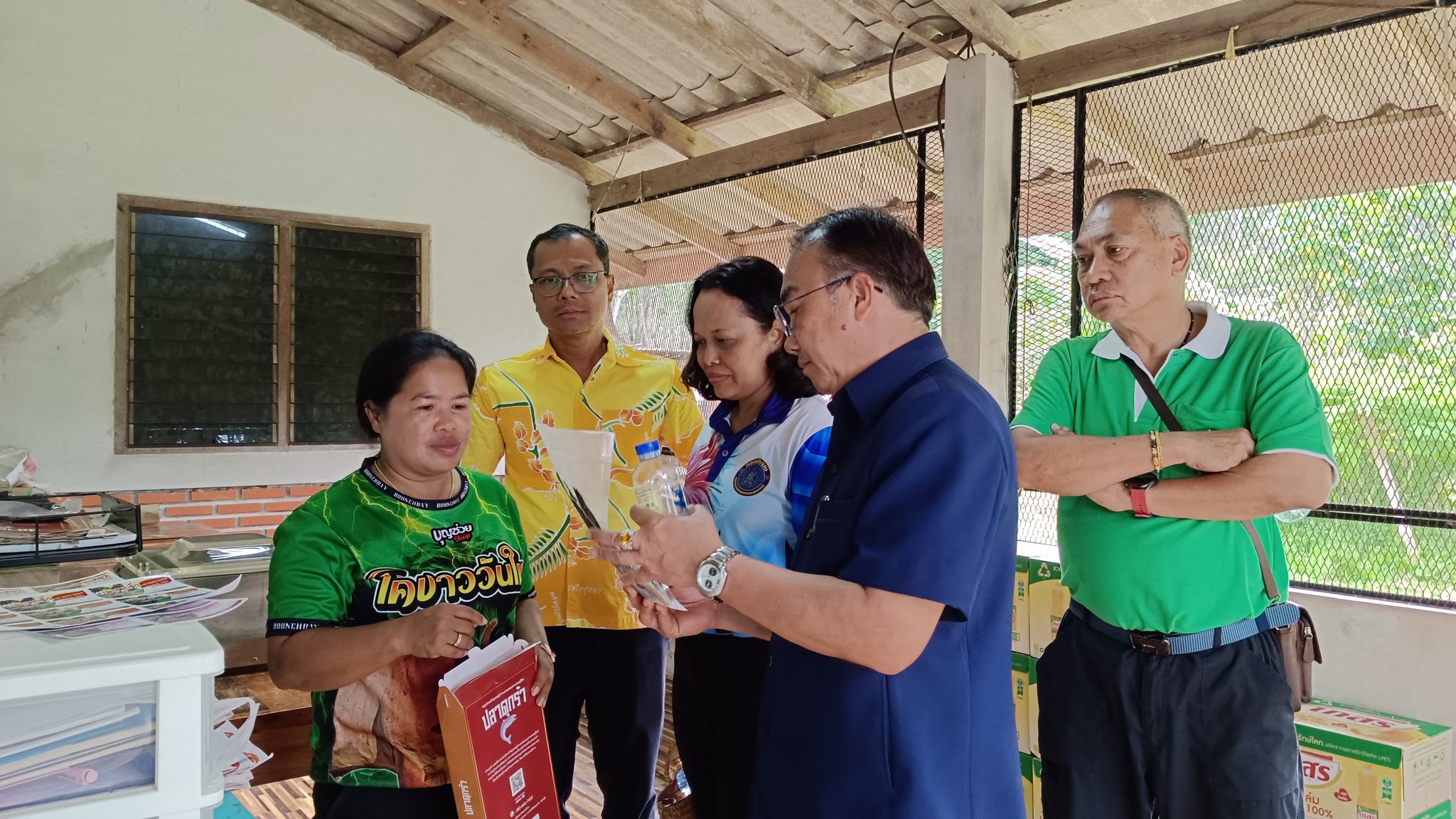 ลงพื้นที่ตรวจเยี่ยม กลุ่มแปลงใหญ่ ปี 2567 กลุ่มวิสาหกิจชุมชนผู้นำเกษตรผสมผสานทฤษฎีใหม่ (ปลาดุกร้าเขาพระทอง) และกลุ่มแปลงใหญ่ ปี 2568 กลุ่มแปลงใหญ่เกษตรก้าวหน้า 