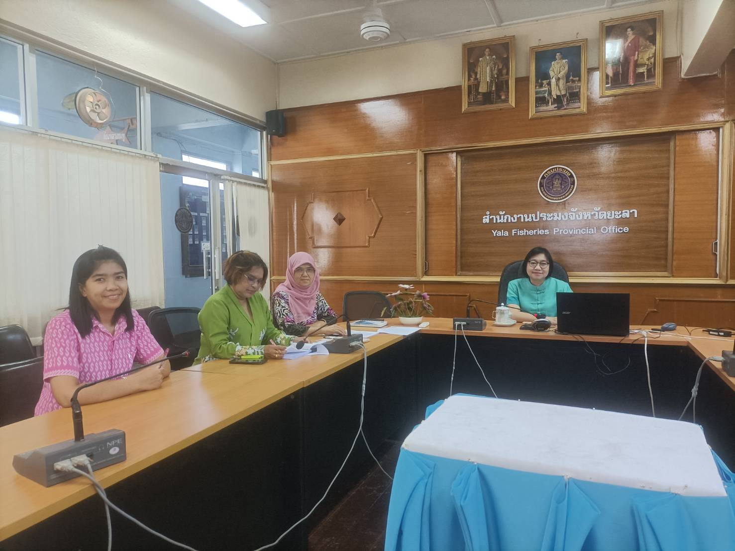 ร่วมประชุมตัวชี้วัดผู้บริหารส่วนภูมิภาค(ประมงจังหวัด)..คลิก