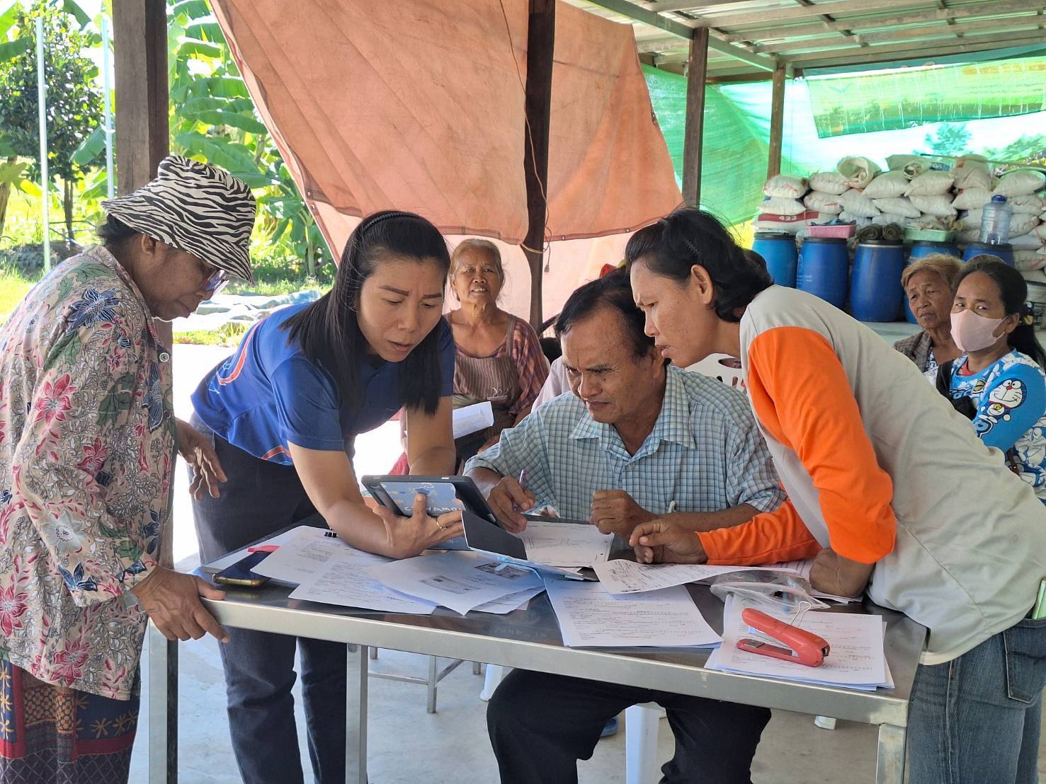 สำนักงานประมงอำเภอพิบูลมังสาหาร ปฏิบัติงานโครงการพัฒนาเกษตรกรรมยั่งยืน กิจกรรมเกษตรอินทรีย์ ..คลิก